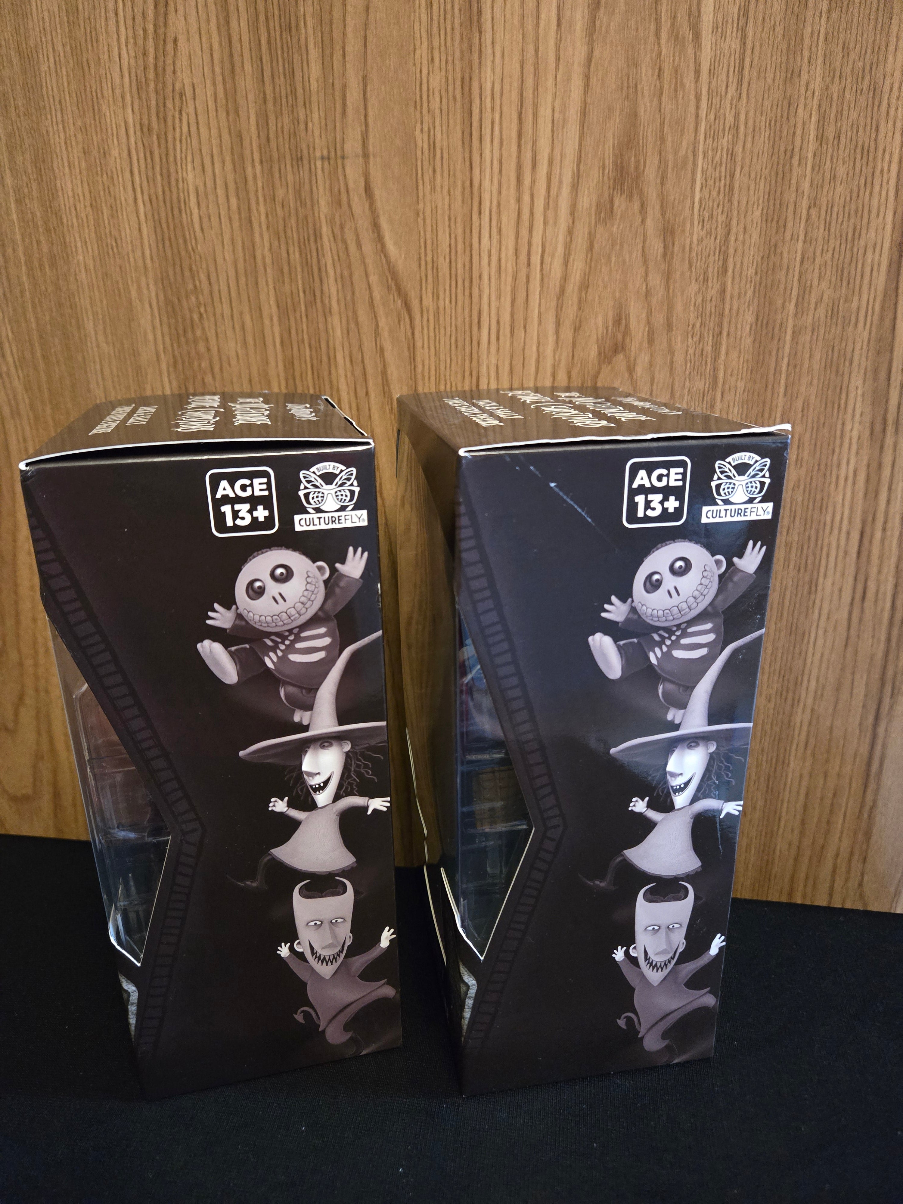 Tim Burton's The Nightmare Before Christmas 7” Jack & Sally Vinyl Figures