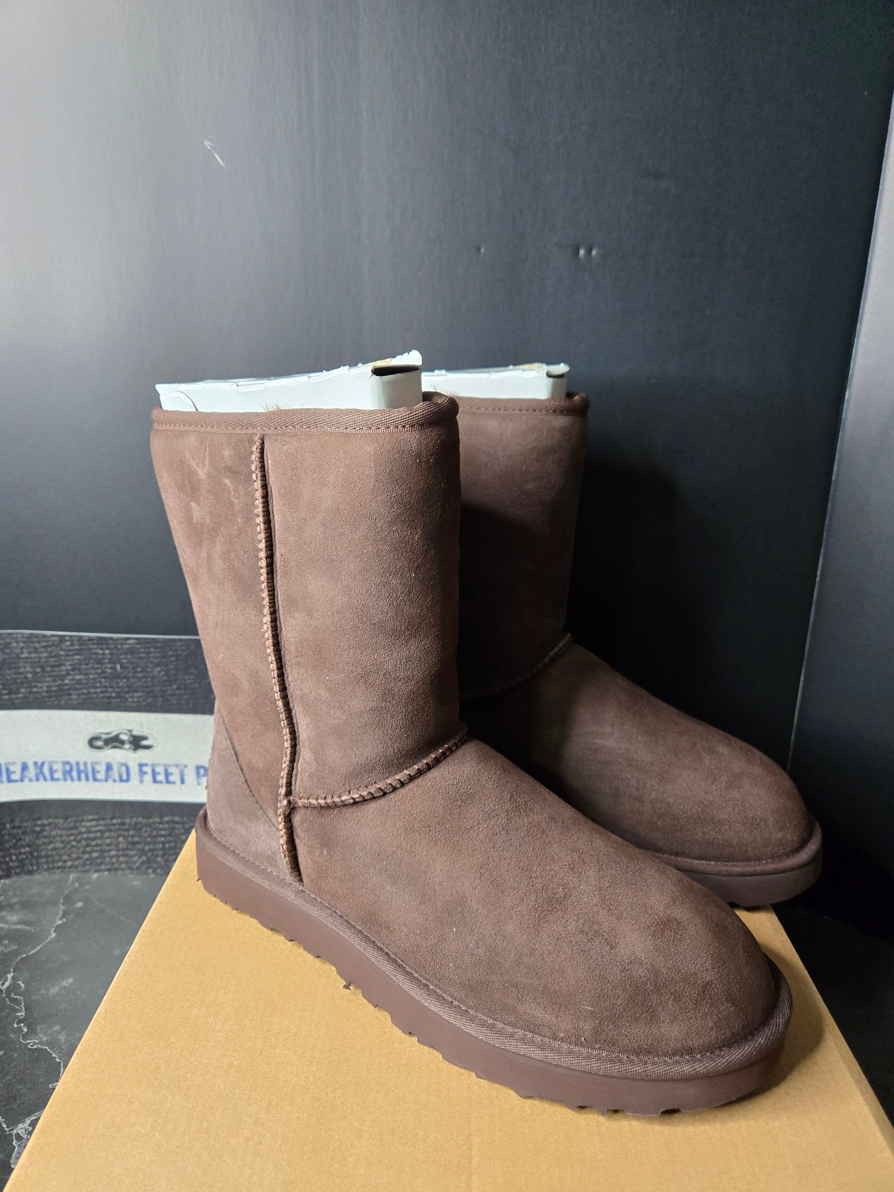 UGG Classic Short II Women's Boots - Chocolate, US 10