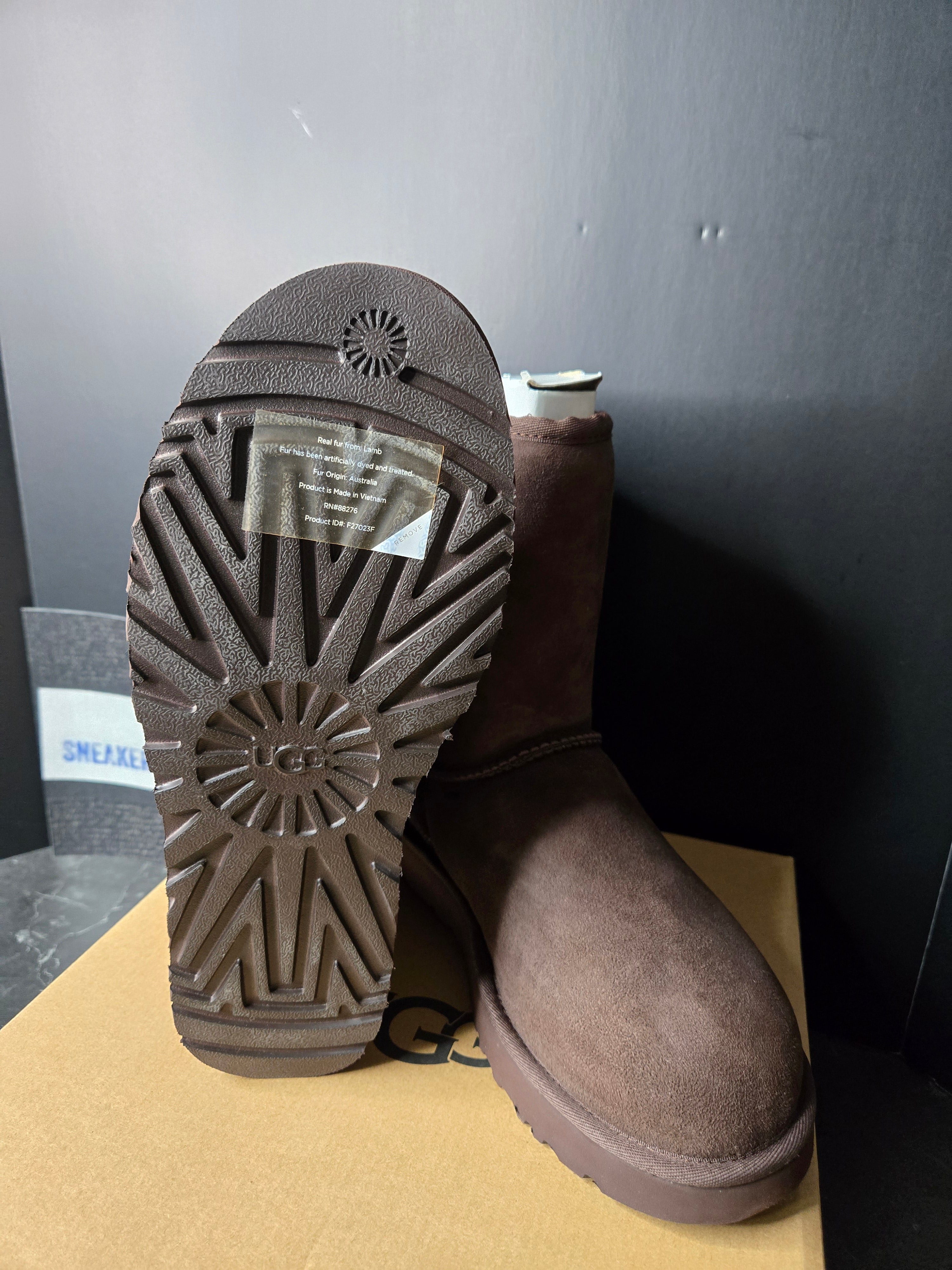 UGG Classic Short II Women's Boots - Chocolate, US 10