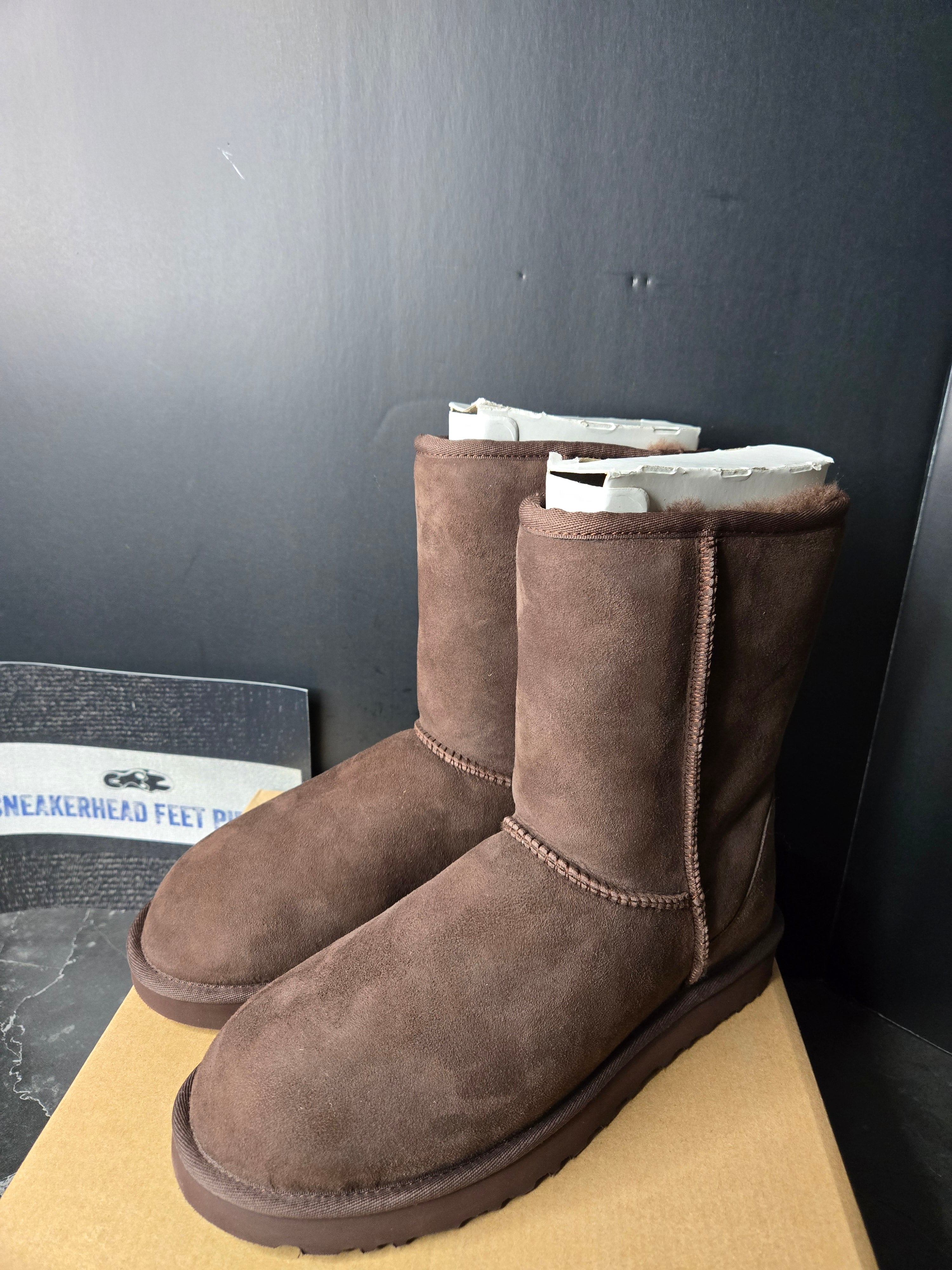 UGG Classic Short II Women's Boots - Chocolate, US 10